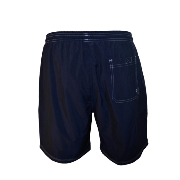 Hugo Boss Shorts Adult Large Navy Killifish Swim Trunks Board Lined Logo Mens L - Picture 2 of 8